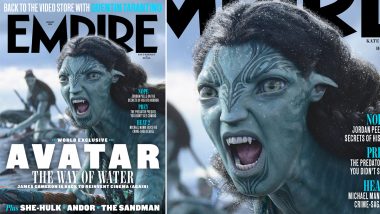Avatar- The Way of Water: Kate Winslet’s Na’vi Character Looks Fierce As She Rides Into Battle on the Cover of Empire’s World Exclusive Issue (View Pic)